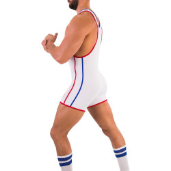 Barcode Berlin Combinaison Singlet ALLAN Blanc